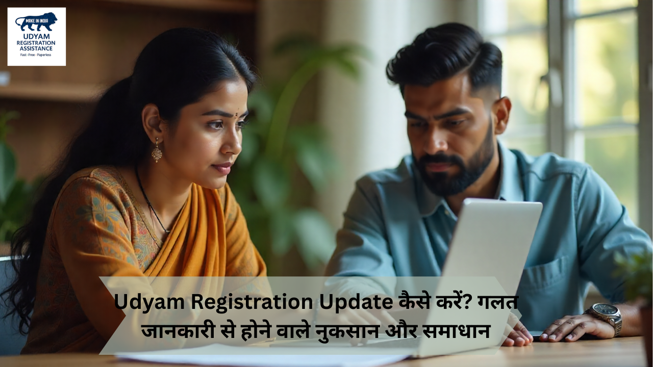 उद्यम रजिस्ट्रेशन में  naam kaise badle? | उद्यम सर्टिफिकेट सुधार, नाम और विवरण अपडेट गाइड